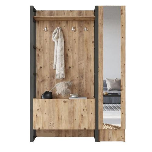 cumpără Mobilă pentru antreu Trendy ML15-A, 90x180x34cm (GTR001395) în Chișinău 