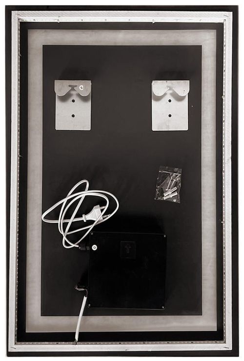 купить Зеркало для ванной Uniplast LM-111.5070 LED (dreptunghiulara cu janta) 50x70 cm в Кишинёве 