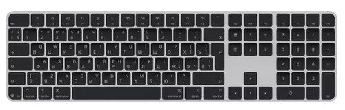 купить Клавиатура Apple Magic Keyboard with Touch ID and Numeric Keypad for Mac Silicon - Ru Black MXK83 в Кишинёве 
