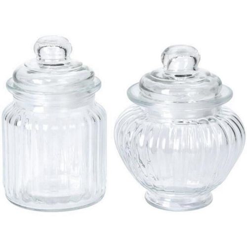 cumpără Container alimentare Excellent Houseware 41416 Банка стеклянная 310ml, 12cm, 2 дизайн în Chișinău 