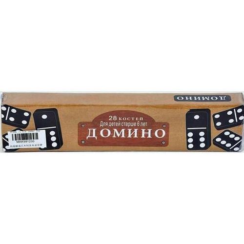 купить Настольная игра inSPORTline 4935 Domino din lemn in cutie 991230 в Кишинёве 