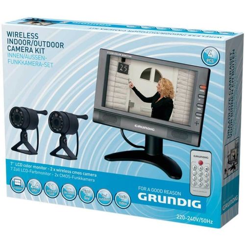 купить Камера наблюдения Grundig 72787 2XCMOS & Monitor 7 inch в Кишинёве 