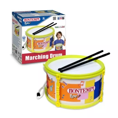 купить Музыкальная игрушка Bontempi 502547 Барабан с плечевым ремнем и палочками в Кишинёве 
