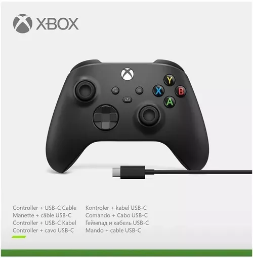 cumpără Joystick-uri pentru jocuri pe calculator Microsoft 1V8-00002 Xbox One + Cable Windows 10 în Chișinău 