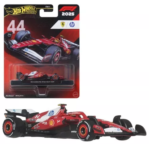 cumpără Mașină Hot Wheels JKD86 Mașinuță de colecție Premium Ferrari: Lewis Hamilton #44, 1:64 în Chișinău 