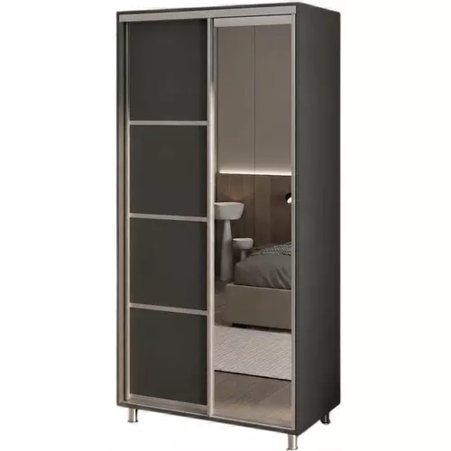 cumpără Dulap my-STYLE C10H1T04AM02-U21, 100x210, антрацит în Chișinău 