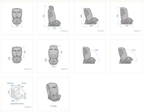 купить Автокресло Maxi Cosi 8618510111 Titan Pro V2 I-Size, Authentic Grey в Кишинёве 