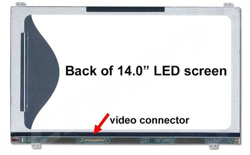 cumpără Display 14.0" LED Slim 40 pins HD (1366x768) Brackets Up-Down Matte LTN140AT2 în Chișinău 