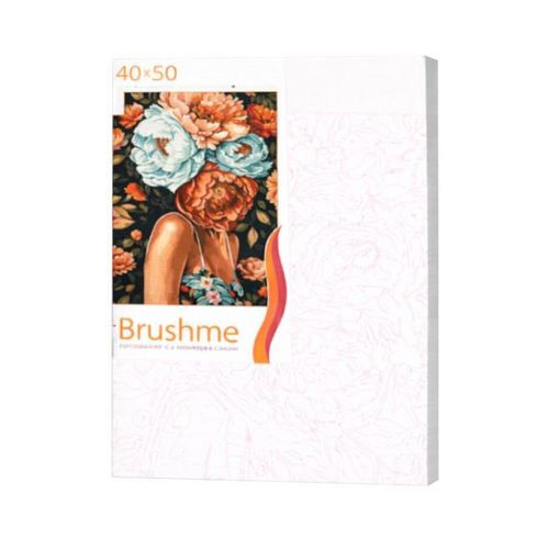 купить Картина по номерам BrushMe BS54011 40x50cm Eco, Ganduri inflorite в Кишинёве 