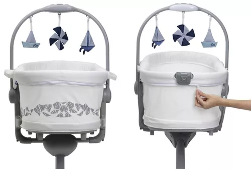 купить Колыбель Chicco 8707614 Baby Hug Pro, 5in1, White Cream, 0+ luni в Кишинёве 