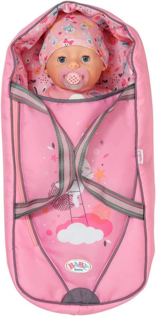 cumpără Păpușă Zapf 832448 Переноска-люлька BABY born 2in1 Carrier în Chișinău 