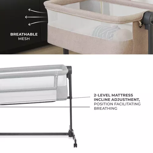 cumpără Leagăn KinderKraft KLNEE002LGR0000 Neste UP-2 Light Grey în Chișinău 