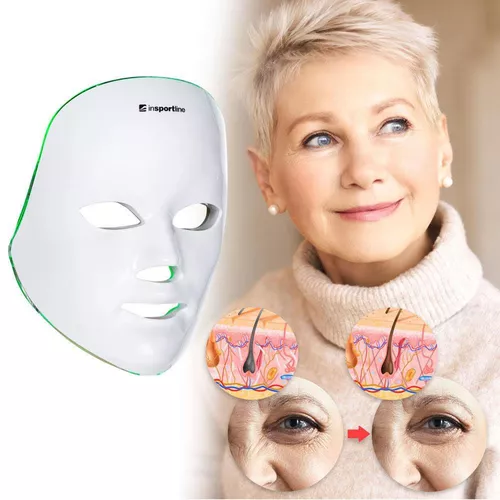 купить Прибор для ухода за лицом inSPORTline 5753 Masca terapie cu lumina p-u fata LED 23201 в Кишинёве 