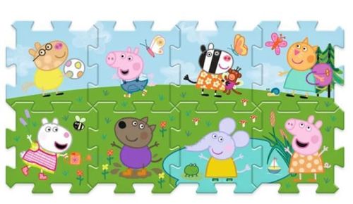 cumpără Covoraș de joacă Trefl 61612T Коврик пазлы Peppa The Pig în Chișinău 