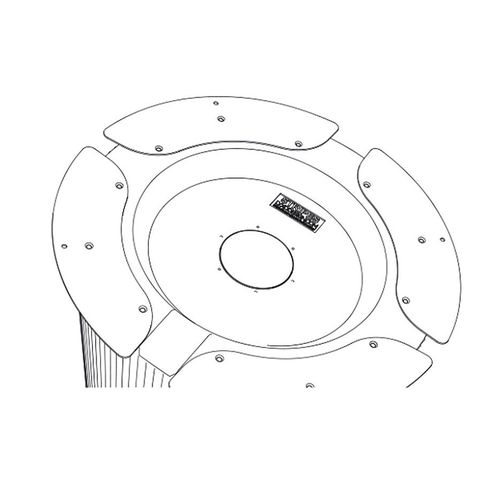 купить Стабилизирующее основание LYXO Stabilizer base for H 110 Stripes (set 3 pcs) PS308-0002MB+016 (Стабилизирующее основание для торшера Lyxo Stripes) в Кишинёве 