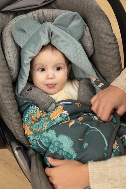 cumpără Accesorii pentru scaune auto Sensillo 70307 Plic p/scaun auto Velvet verde în Chișinău 