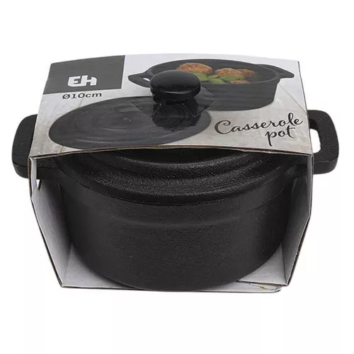 cumpără Ceaun grătar Excellent Houseware 55424 Ceaun din fonta 275ml, D10cm, H7.5cm în Chișinău 