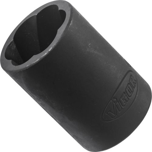 купить Набор головок, бит, насадок Vigor V2409, головка для извлечения повреждённых болтов/гаек 17мм, 1/2" в Кишинёве 