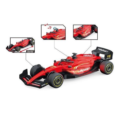 cumpără Mașină Wenyi WY1156C Mașină de curse F1 1:24 cu mecanism pull-back (lumini, sunete) în Chișinău 