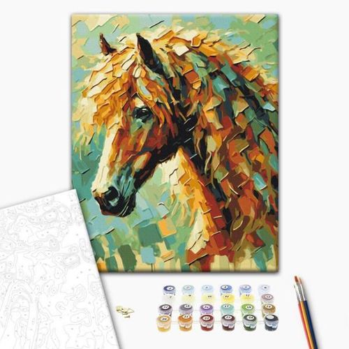 cumpără Tablou pe numere BrushMe BS54165FC 40х50 cm (fără cutie) Lăcustă, Oleg Loburak în Chișinău 