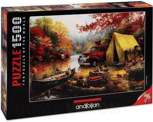 cumpără Puzzle Anatolian A4540 Puzzle 1500 elemente Odihna in aer liber în Chișinău 