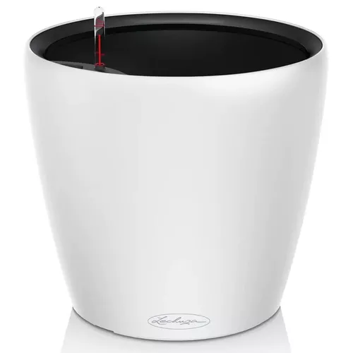 купить Цветочный горшок Lechuza Classico Color 43 LS, White в Кишинёве 