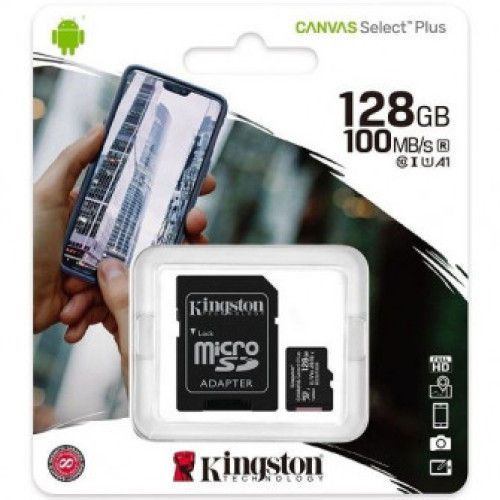 Card de memorie MicroSD 128GB + adaptor SD 