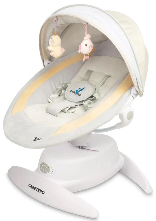 купить Детское кресло-качалка Caretero 8002 Opti Beige в Кишинёве 