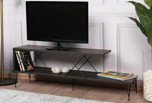 купить Тумба напольная для TV Trendy Strada Maro închis, 120x40x30cm (GTR000209) в Кишинёве 