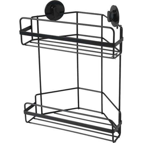 купить Полка для ванной Sepio 7076 2 niveluri negru в Кишинёве 