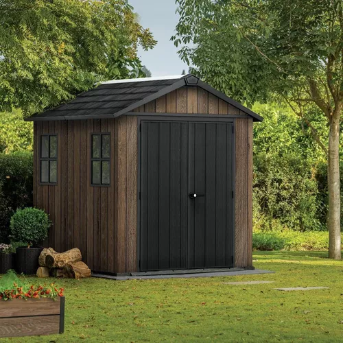 купить Садовый сарай Keter 57957 Apex 7.5x7/7x7.5, 223.8x230x246cm, nuca в Кишинёве 