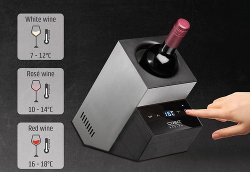 cumpără Frigider pentru vin Caso WineCase Deluxe Inox în Chișinău 