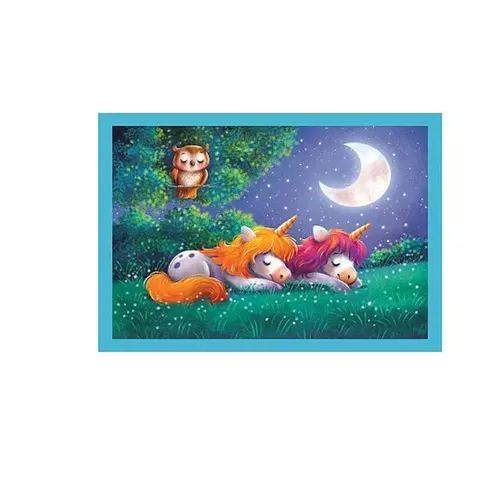 купить Пазл Clementoni Puzzle 4in 1 O zi cu unicorni 2025 (21740) в Кишинёве 