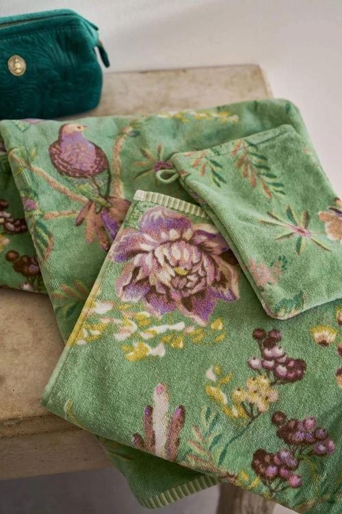 cumpără Prosop Pip Studio 320895 Secret Garden towel 30x50 Green în Chișinău 