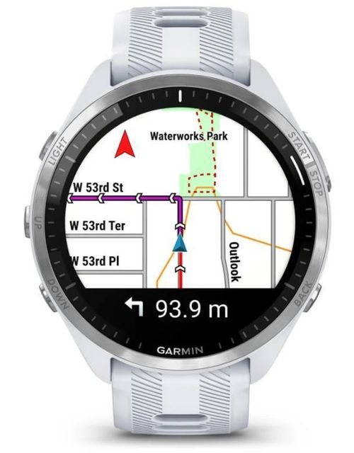 cumpără Ceas inteligent Garmin Forerunner 965 Whitestone/Powder Gray (010-02809-11) în Chișinău 