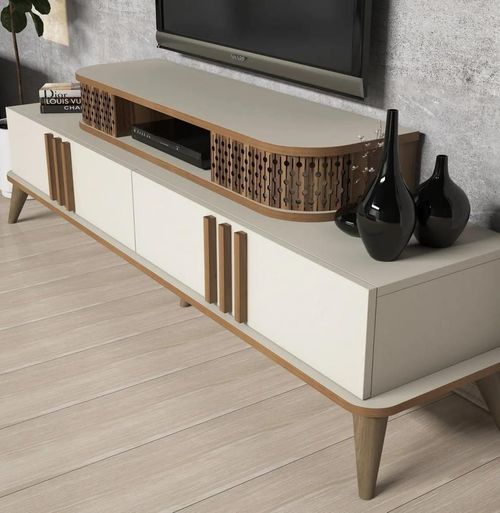 cumpără Comodă TV Trendy Eylul, Crema în Chișinău 