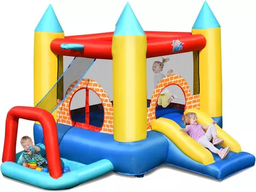 купить Игровой комплекс для детей Costway OP70105 Blue/Yellow/Red в Кишинёве 