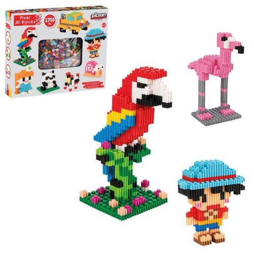 cumpără Set de construcție Pilsan 03616 3D Pixel, 1750elem în Chișinău 