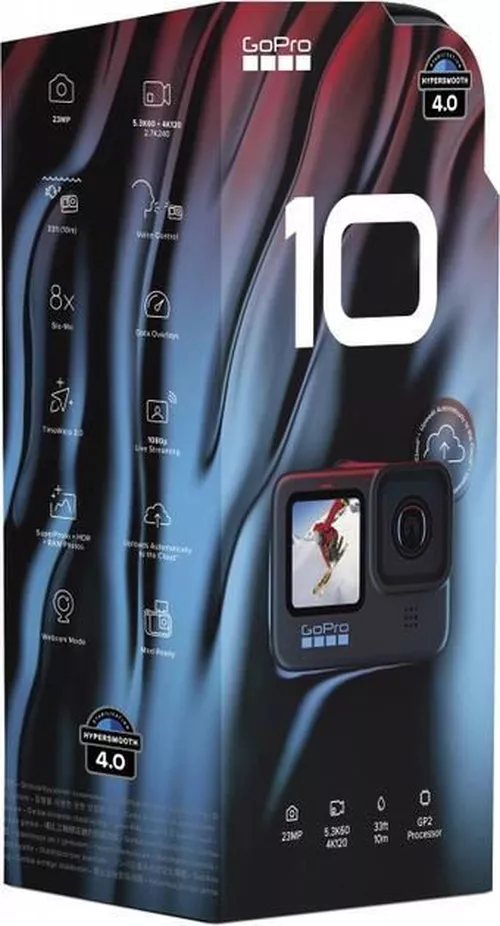 купить Экстрим-камера GoPro HERO 10 Black (CHDHX-102-RT) в Кишинёве 