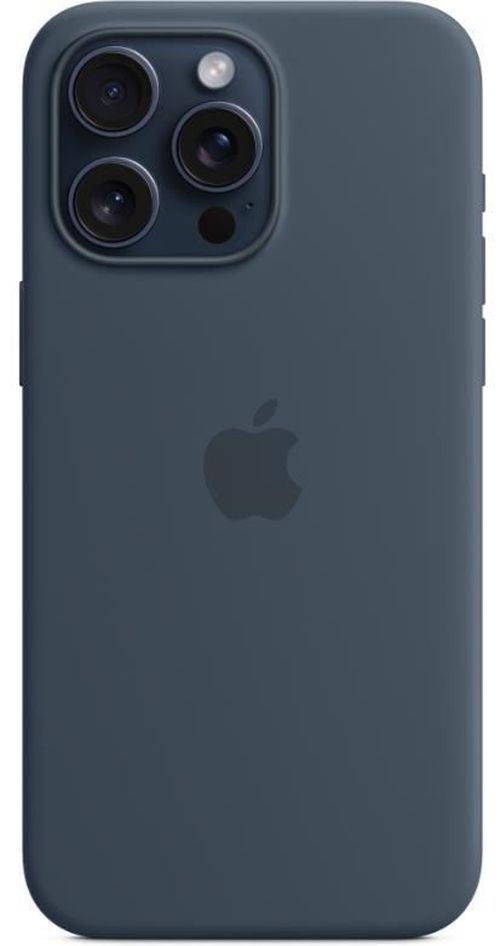 купить Чехол для смартфона Apple iPhone 15 Pro Max Silicone MagSafe Storm Blue MT1P3 в Кишинёве 