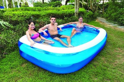 купить Бассейн надувной SunClub 51258 Giant Rectangular в Кишинёве 