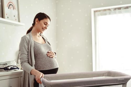 купить Кроватка BabyGo BGO-4361 Patut cu cadru din lemn Goodnight Grey в Кишинёве 