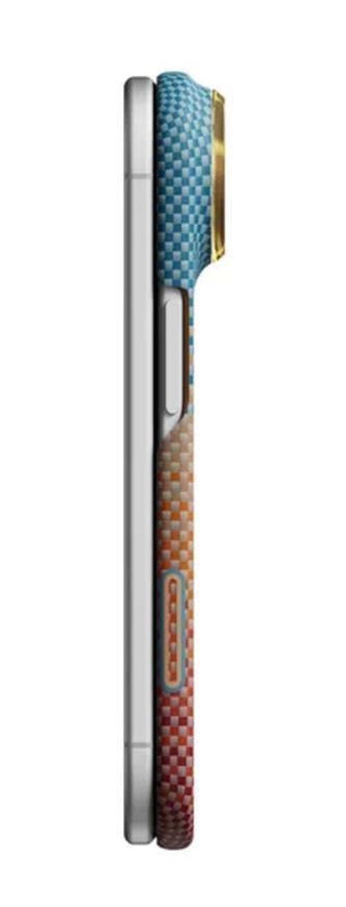 cumpără Husă pentru smartphone Pitaka Edge iPhone 18 Fold (Protectie spate) (California Dream), KI1802F în Chișinău 