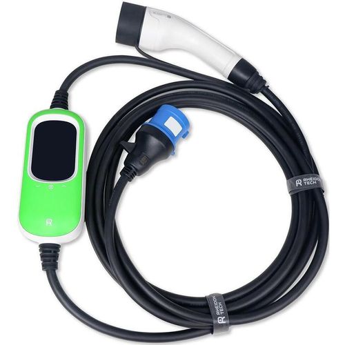 купить Зарядная станция Rheidon Tech PC100-7K2, încărcător portabil p/u mașini electrice Type 2, 7.2 kW, 32A, 230V (Monofazat) в Кишинёве 