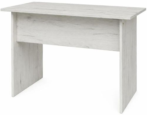 купить Офисный стол Mashtab S12526 Masa birou (1000x500x750) Stejar Alb в Кишинёве 