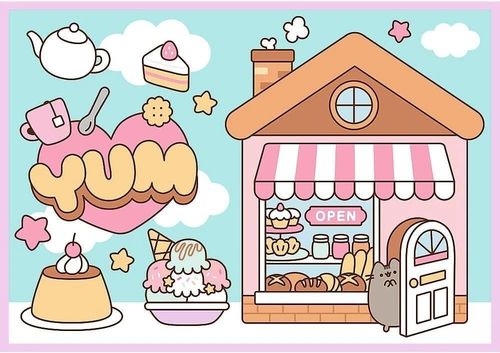 cumpără Puzzle Trefl 13371 Puzzle 4x250. Faceți cunoștință cu Pusheen în Chișinău 