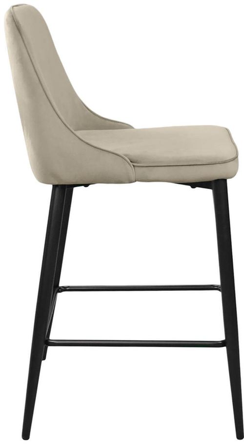 купить Барный стул Deco Clasic Small Beige HLR7+Black Legs в Кишинёве 