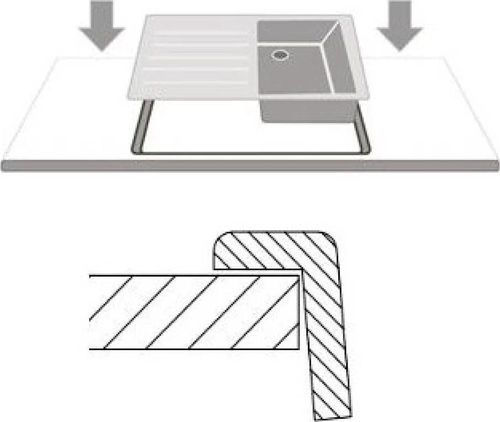 купить Мойка кухонная Helika-AquaSanita TERRA100N-C NANO в Кишинёве 
