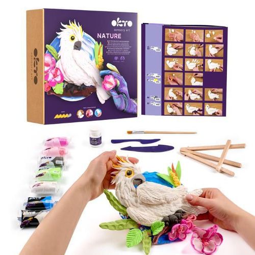 cumpără Set de creație Okto 20044 Set creativ DIY cu plastilină ușoară Cacadu în Chișinău 