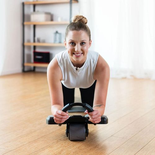 купить Колесо-ролик для пресса HMS KA10 Black AB Wheel For Exercising Abs Muscles в Кишинёве 